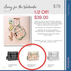 Thirty-One Gifts Away for the Weekender